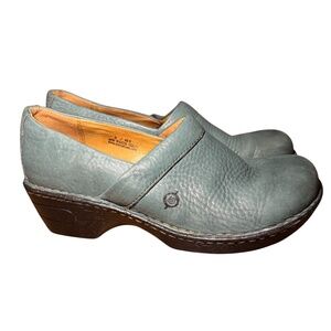 Born Blue Clogs